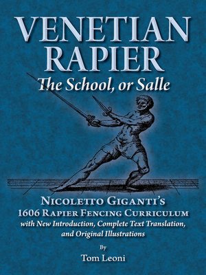 cover image of Venetian Rapier